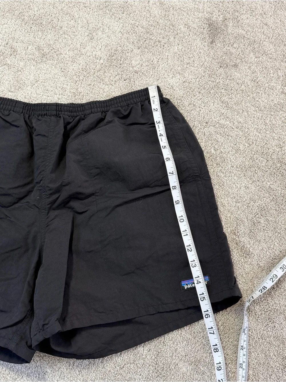 Patagonia Men’s Baggies Shorts 5" Brief Mesh Lined in Black L - Picture 11 of 13
